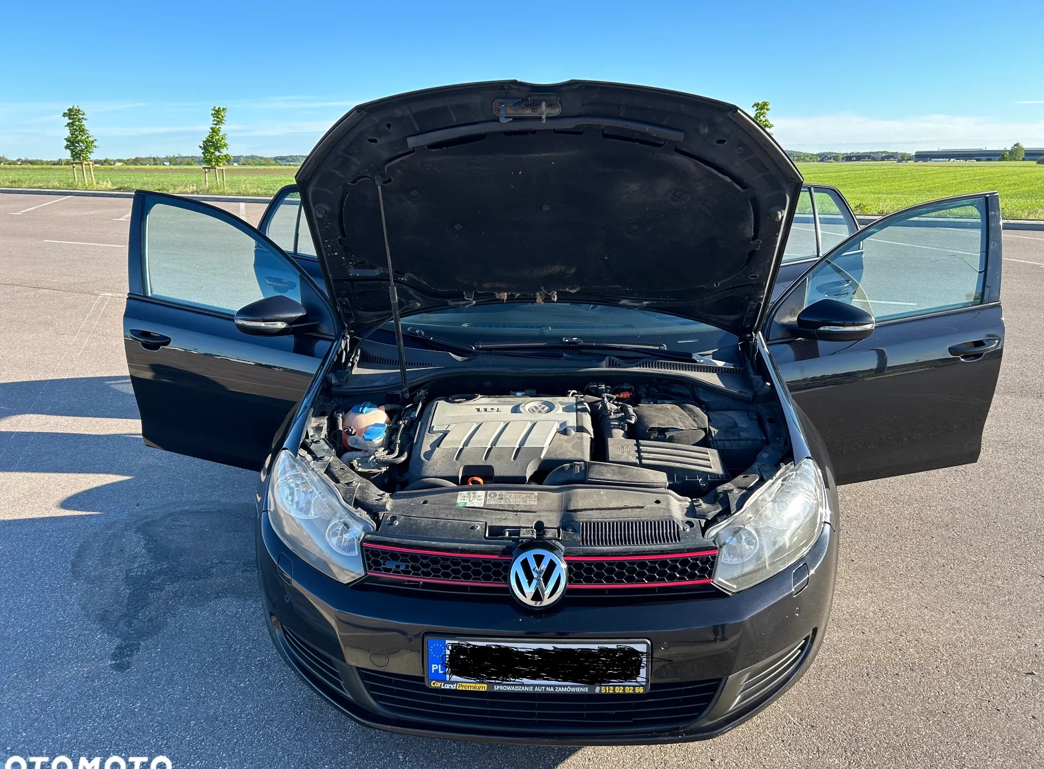 Volkswagen Golf cena 24300 przebieg: 259370, rok produkcji 2009 z Rymanów małe 172